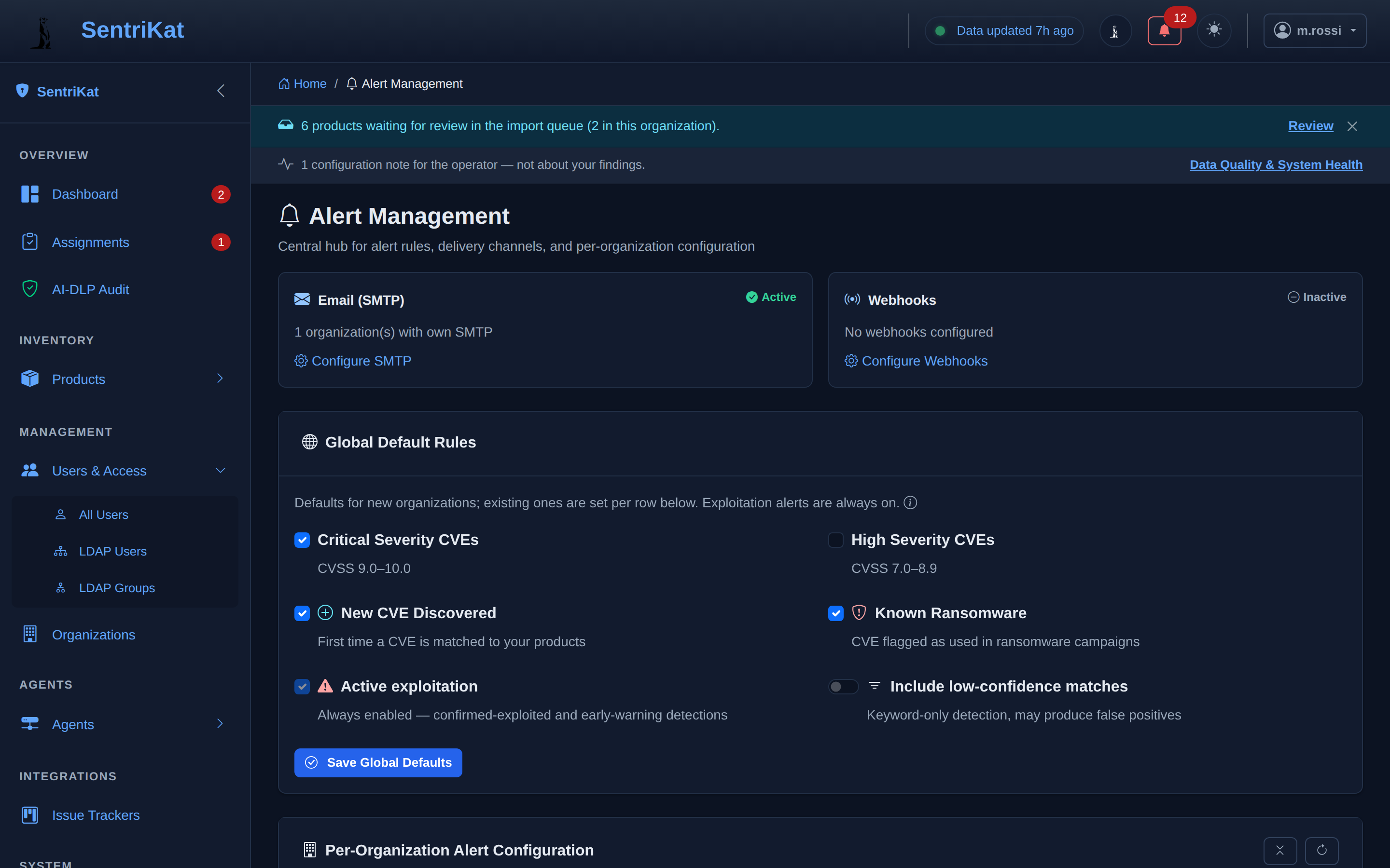 Alert Management